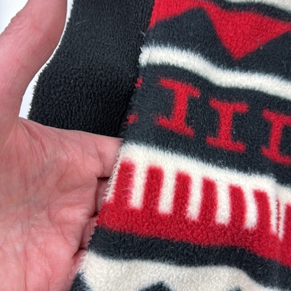 L-R-L Lauren Active Ralph Lauren Fleece Full Zip Sweater with Knit Sleeves - Picture 8 of 13